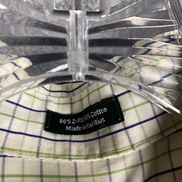 J Crew Button Up Shirt Men's Medium 15-15.5 100% Cotton Long Sleeve M - Picture 4 of 10